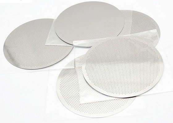 Porcellana Forma riutilizzabile del commestibile dei filtrante di caffè del disco della rete metallica incisione 304 ss Roud fornitore