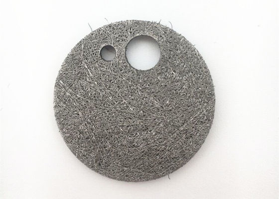 Porcellana Alta fibra sinterizzata del metallo dell'acciaio inossidabile di porosità una forma rotonda di 70 micron fornitore