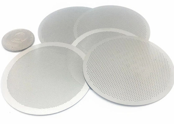 Porcellana Incidere del micro fora i filtri da caffè di Aeropress di precisione con il logo stampato tramite laser fornitore