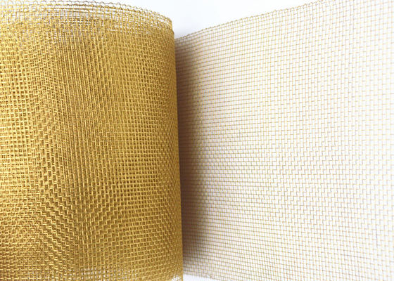 Porcellana EMI che protegge conteggio d'ottone della maglia di processo 1-250 del tessuto dello schermo della rete metallica di filo di rame fornitore